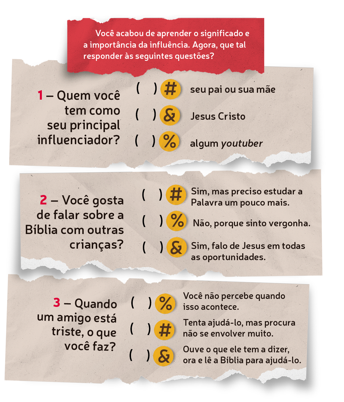 Você tem sido um influenciador de Cristo?